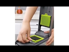 Cortador picador de verduras manual 13 en 1