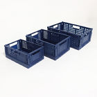 Reutilizable apilable plástico de los contenedores de almacenamiento los 34*25.5*13cm del hogar del cuadrado inodoro