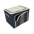 caja de almacenamiento plegable inodora del paño 100L, compartimientos de almacenamiento de la tela de Multiescena con las tapas