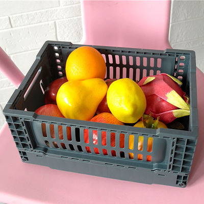 la cesta plegable 6kg del almacenamiento de la fruta 5L carga opciones del multicolor