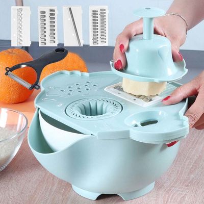 Fruta Chopper Multifunctional Vegetable Cutter Manual del ajo