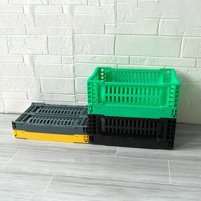 Calidad Mesh Type 5 litros de cajón plegable plástico apilable para las frutas multifuncionales fábrica